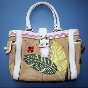 SOLD: Coach Ladybug Boxy Tote – Limited Edition